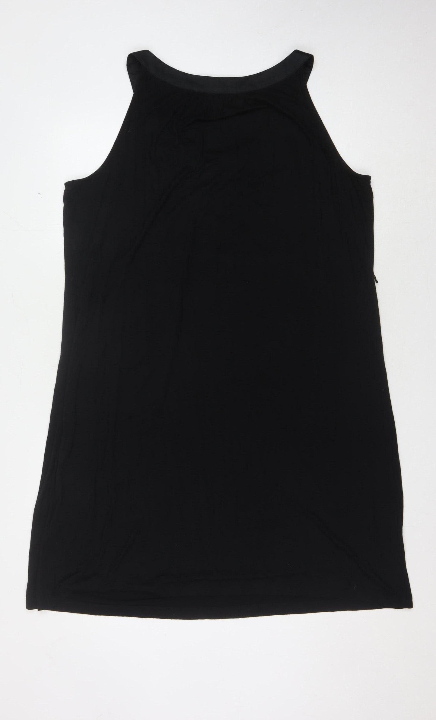 Monsoon Women's Black Knee Length Beaded Shift Dress XL