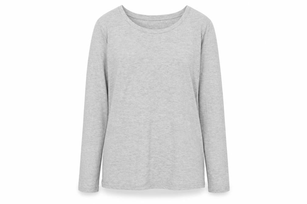 Gap Women's Grey XS Long Sleeve T-Shirt Regular Fit