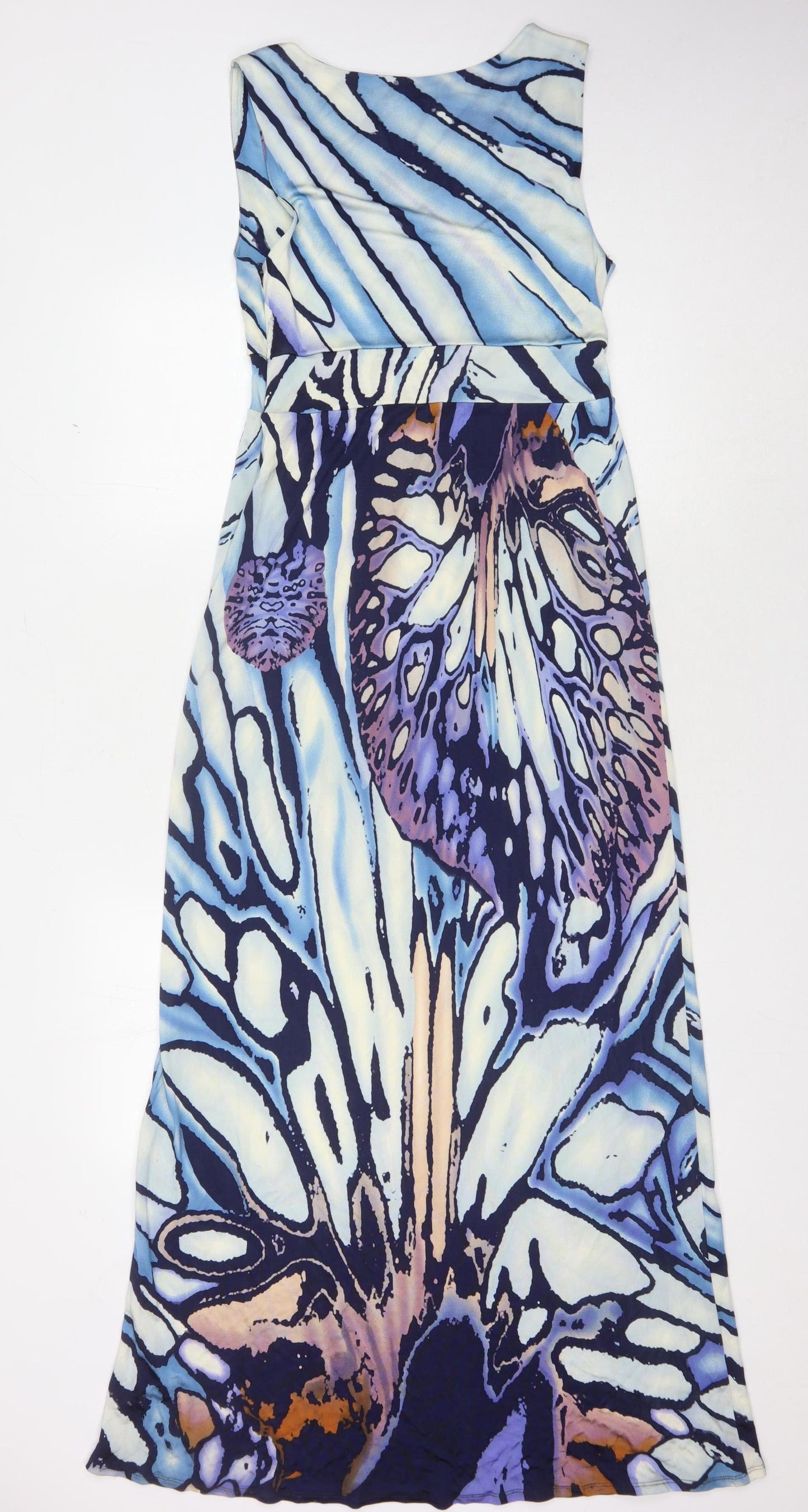 Mint Velvet Women's Multicoloured Sleeveless Dress Size 12