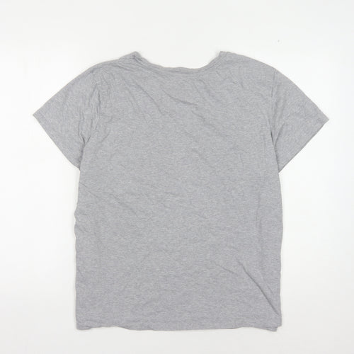 Levi's Men's Grey 2XL Cotton T-Shirt, Logo Print