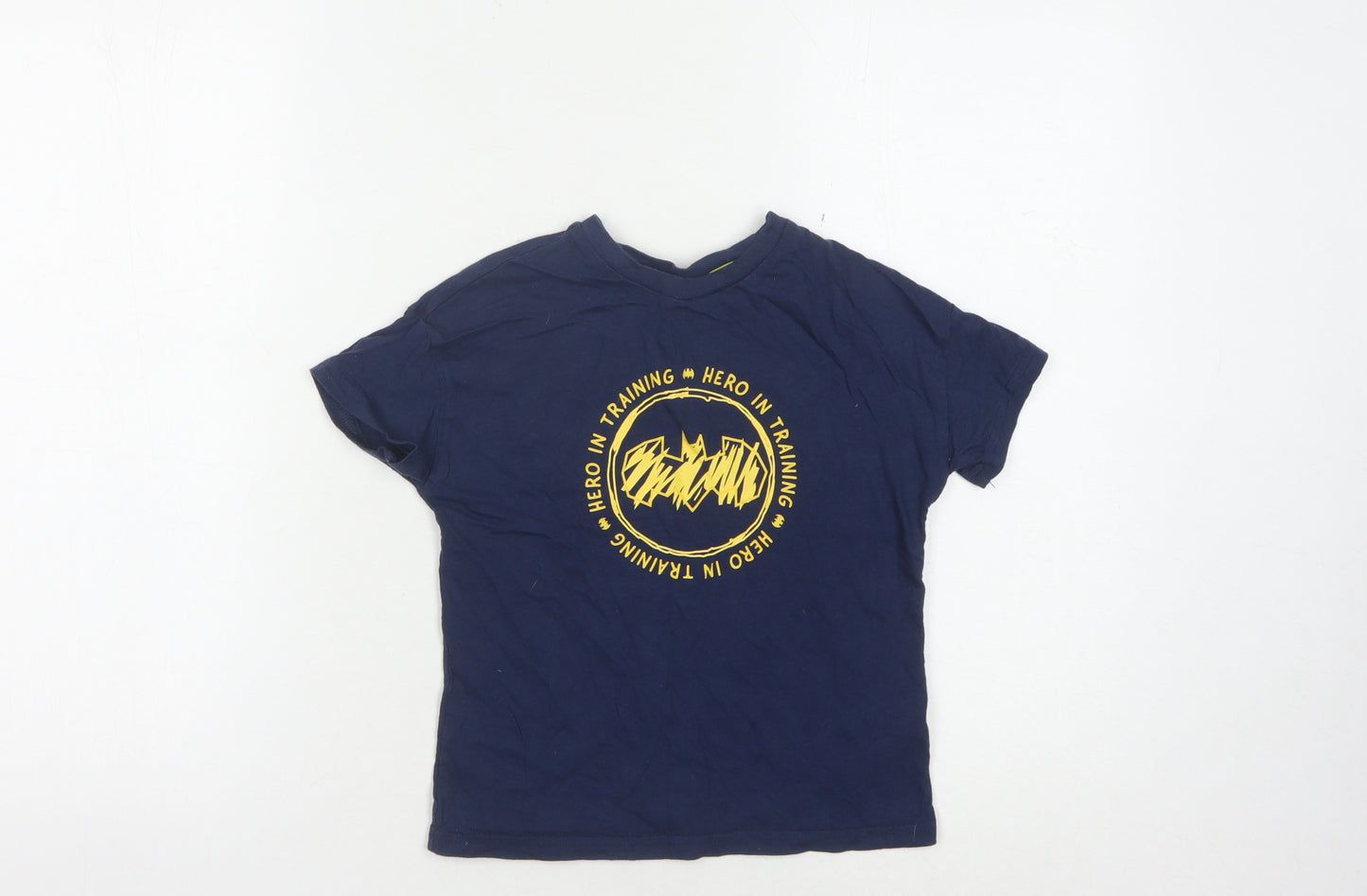 Batman Boys Blue T-Shirt 4-5 Years Superhero Graphic