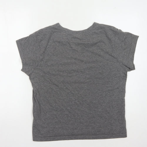 Harry Potter Grey Gryffindor T-Shirt Unisex L
