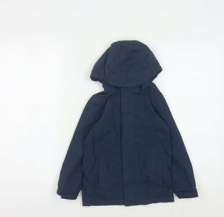 Regatta Boys Blue Waterproof Rain Coat 3-4 Years