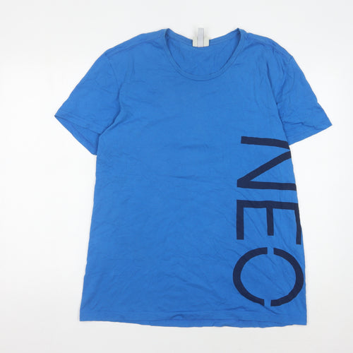 Adidas Men’s Blue Crew Neck T-Shirt Size L