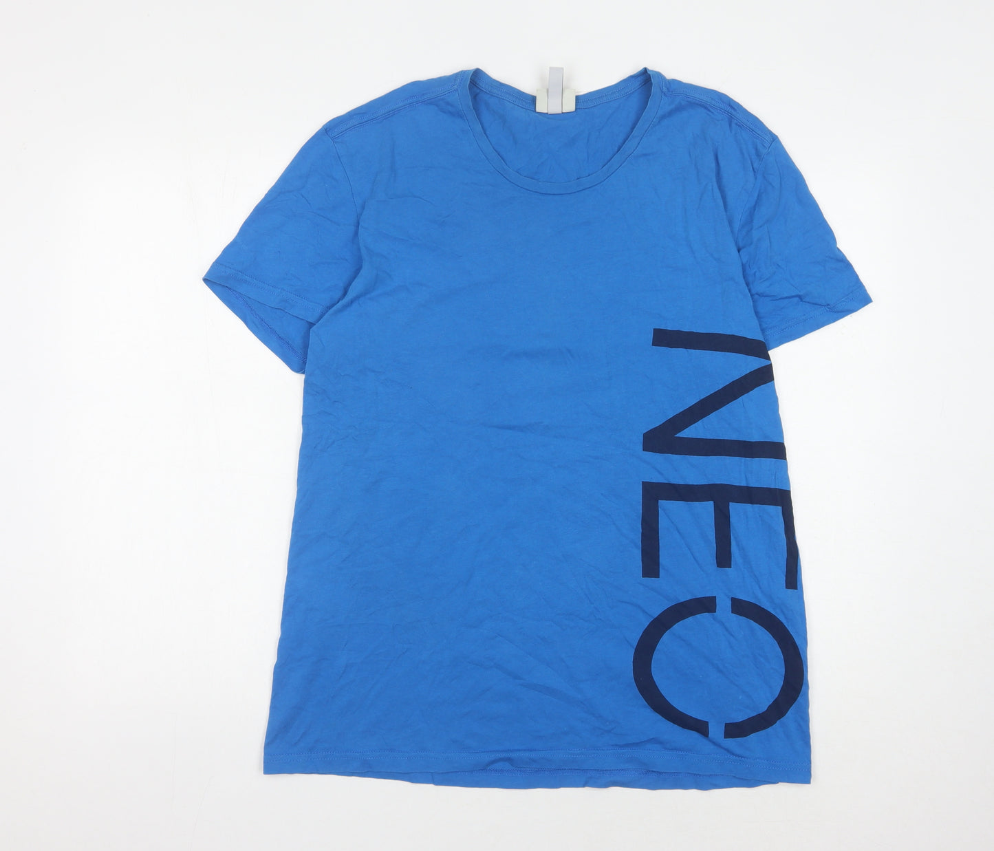 Adidas Men’s Blue Crew Neck T-Shirt Size L