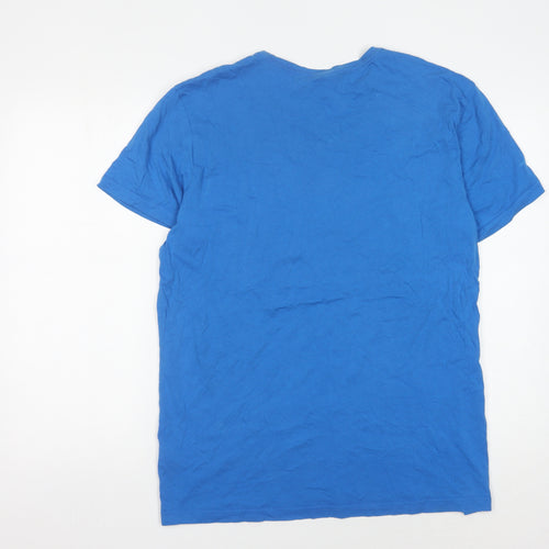 Adidas Men’s Blue Crew Neck T-Shirt Size L
