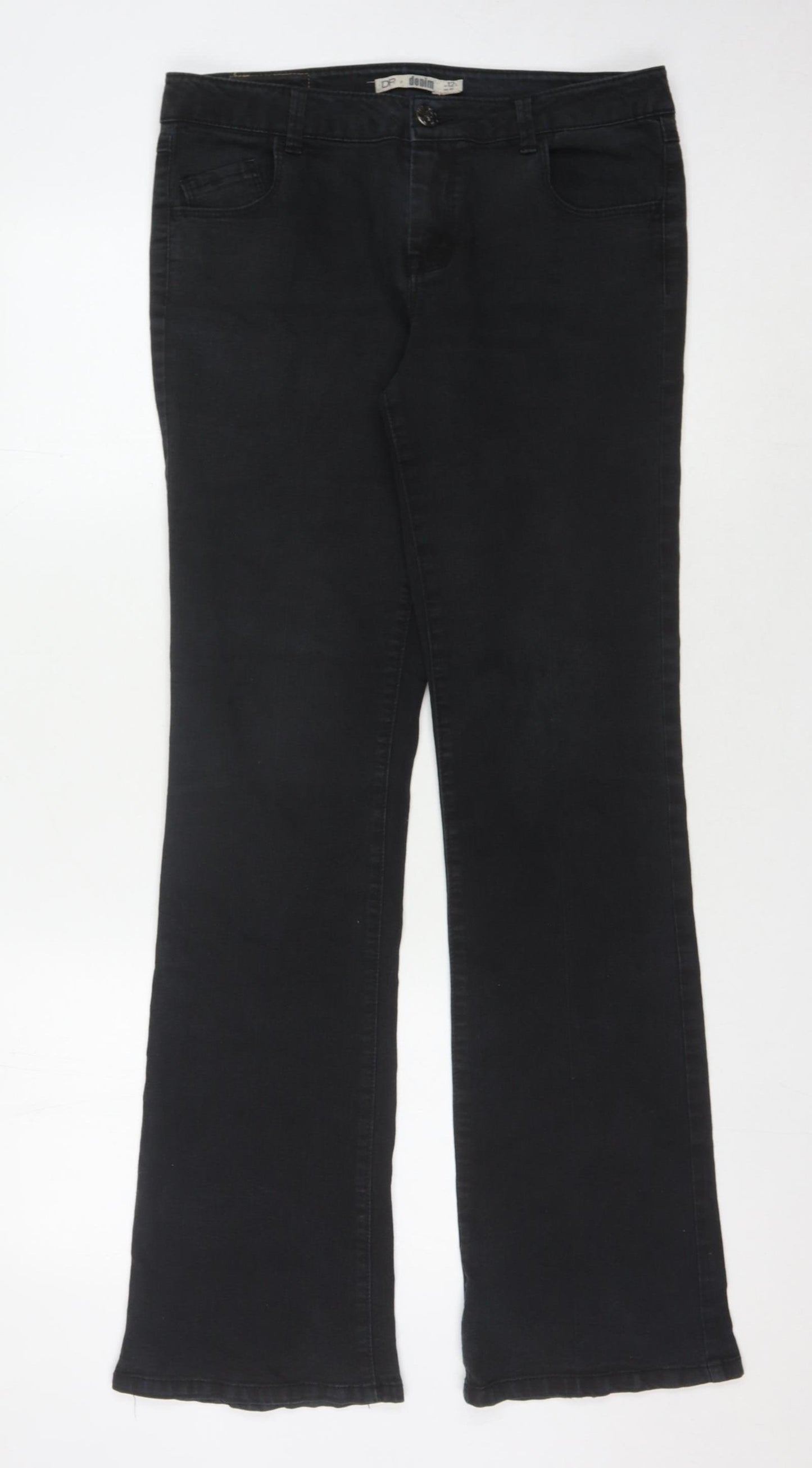 Dorothy Perkins Women's Black Bootcut Jeans Size 12