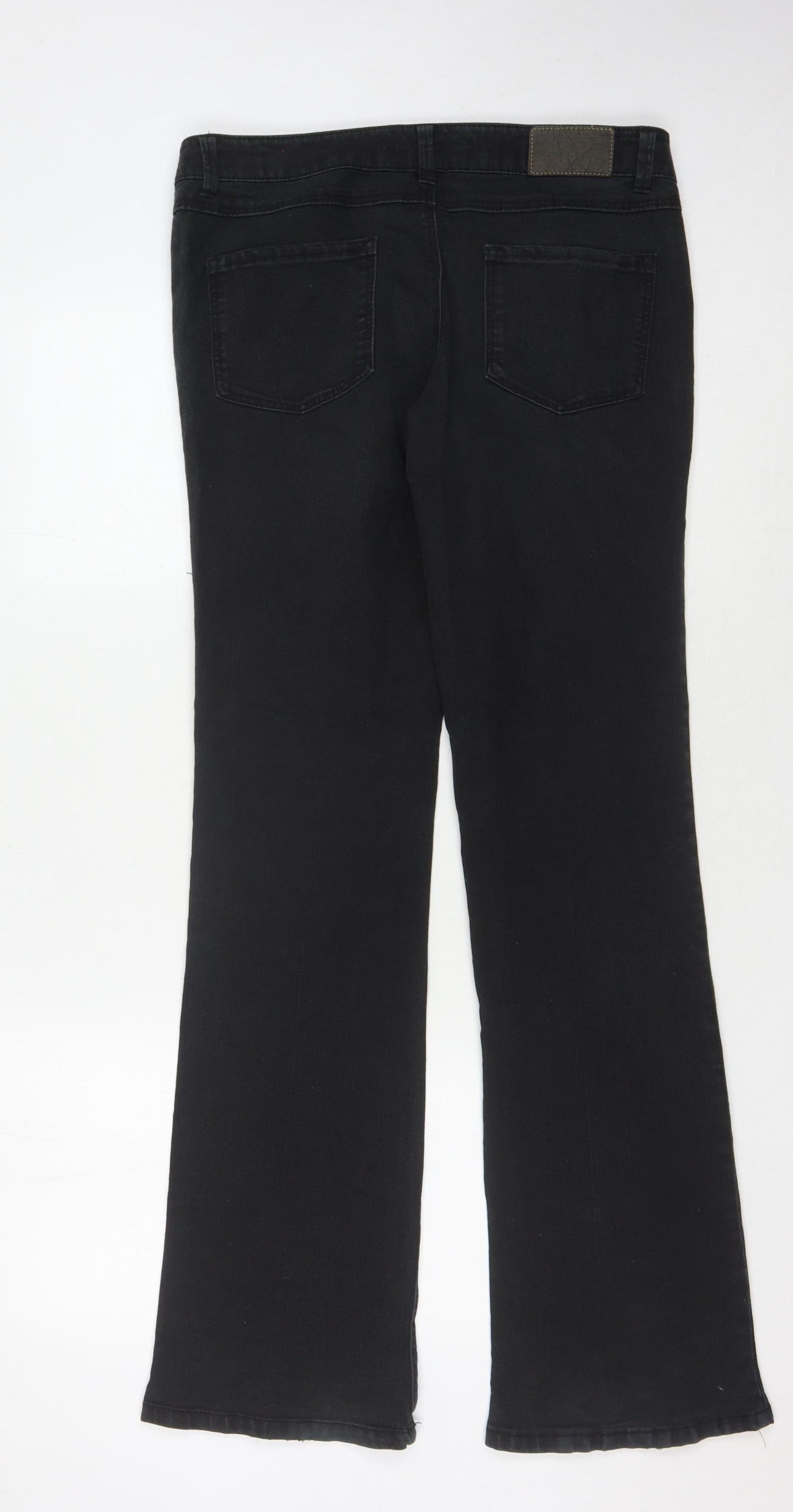 Dorothy Perkins Women's Black Bootcut Jeans Size 12