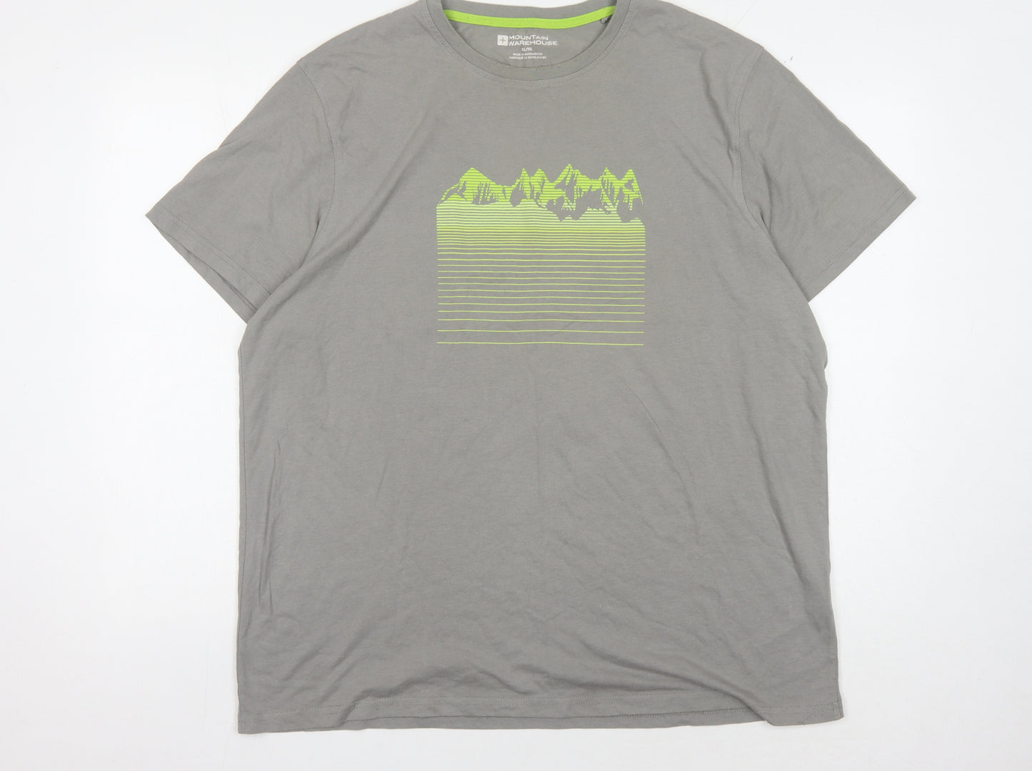 Mountain Warehouse Men's Grey XL Graphic T-Shirt