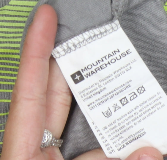 Mountain Warehouse Men's Grey XL Graphic T-Shirt