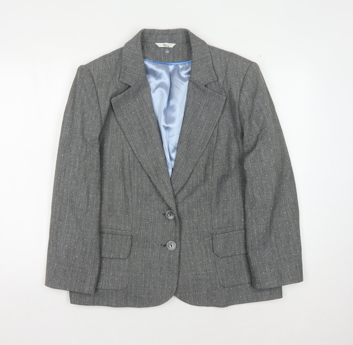 Klass Collection Women's Grey Blazer Size 18