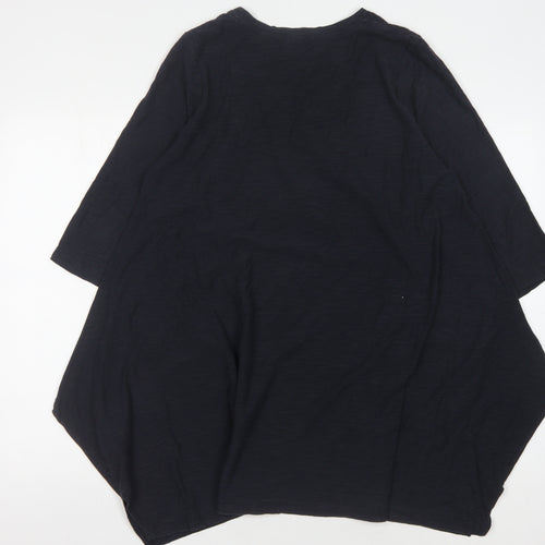 Capri Women's Black Tunic with Pockets, S/M