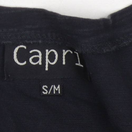 Capri Women's Black Tunic with Pockets, S/M