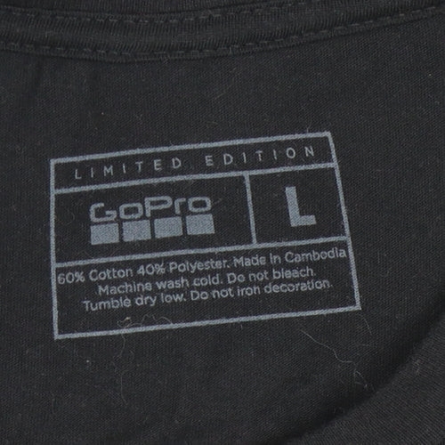 CoPro Men's Black Limited Edition T-Shirt, Size L