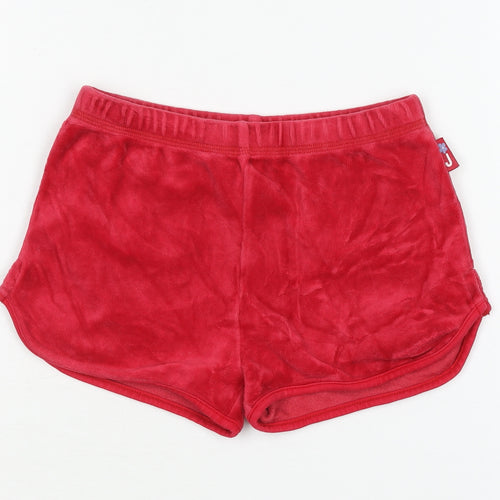 Jasper Conran Girls Red Shorts Size 5 Years