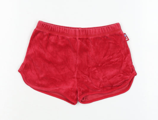 Jasper Conran Girls Red Shorts Size 5 Years