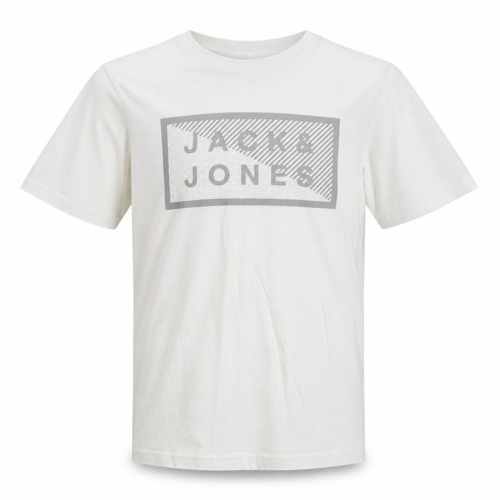 Jack & Jones Boys White Graphic Print T-Shirt 11-12 Years