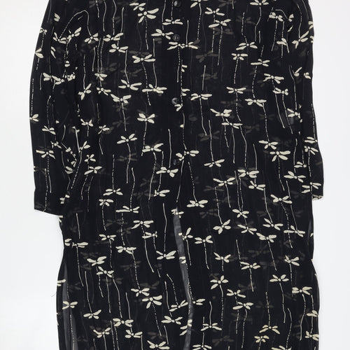 Alexon Women's Black Viscose Dress, Size 14