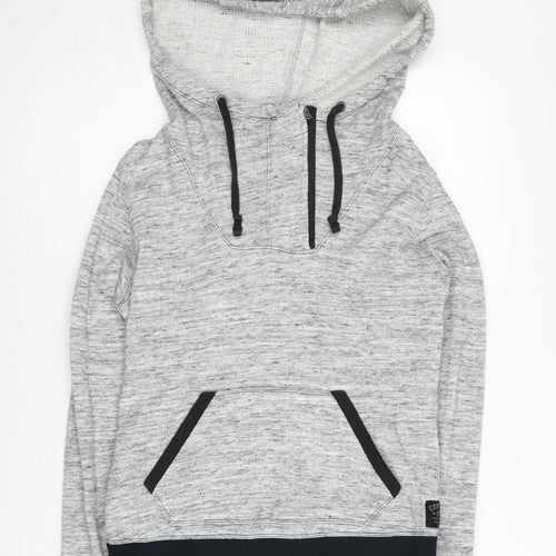 Converse Men's Grey Hoodie Pullover, Size S