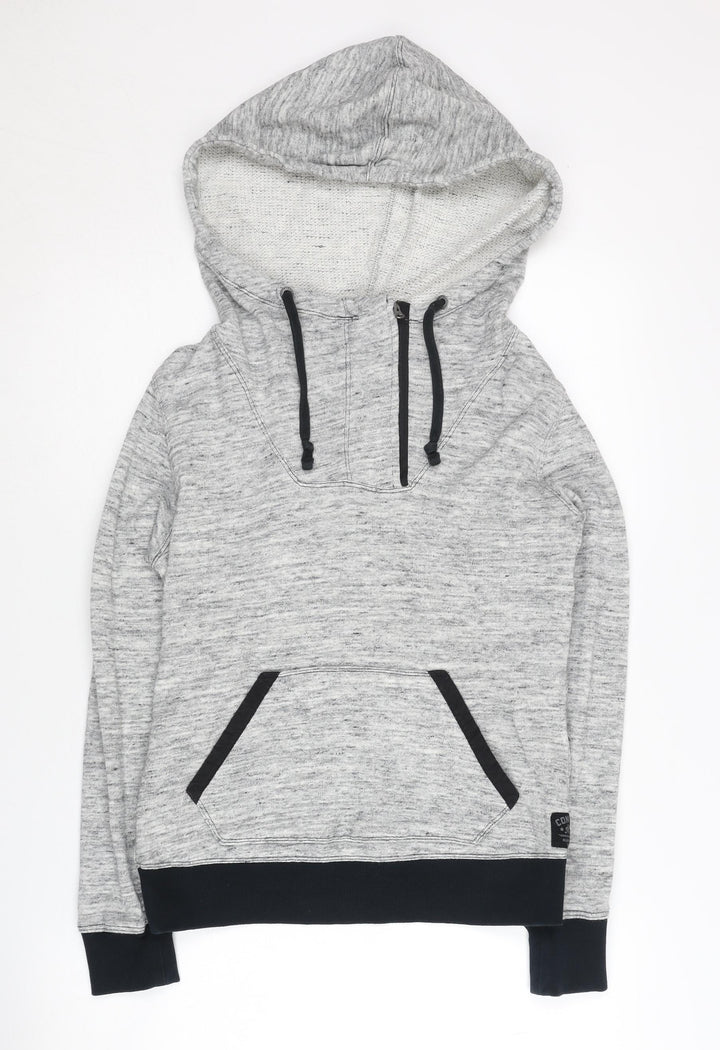 Converse Men's Grey Hoodie Pullover, Size S