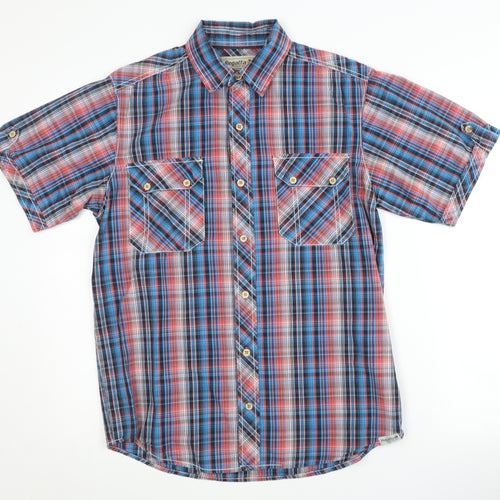 Regatta Men's Multicoloured Plaid Button-Up Shirt M