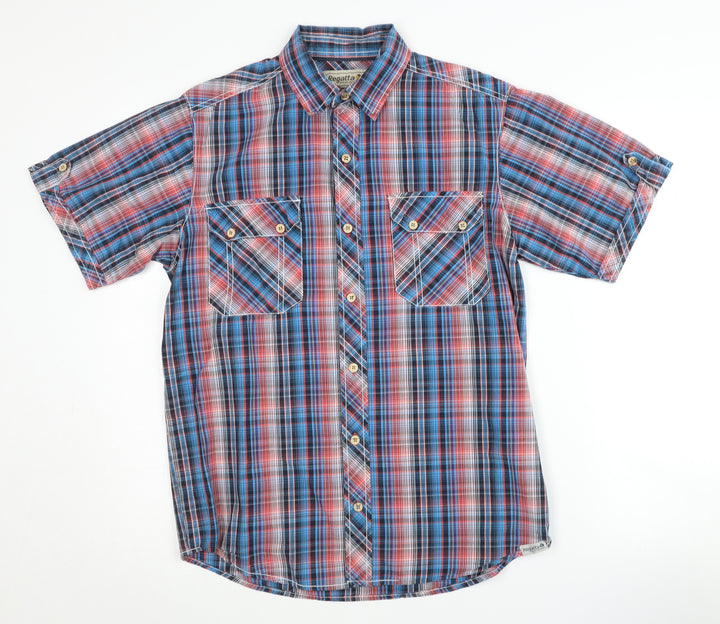 Regatta Men's Multicoloured Plaid Button-Up Shirt M