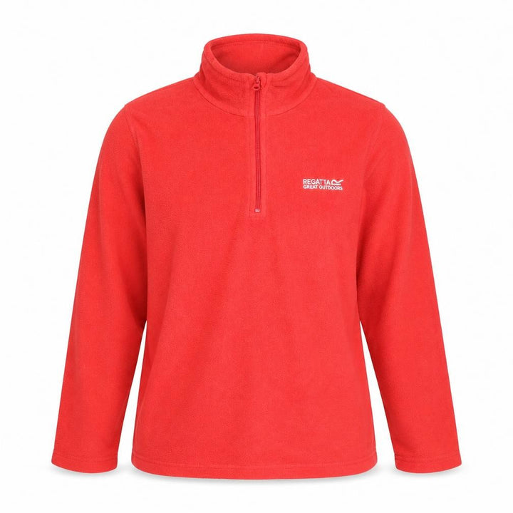 Regatta Women's Red Fleece Pullover Sweatshirt Size 12