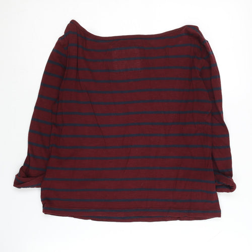 Abercrombie Women’s Multicoloured Striped T-Shirt S