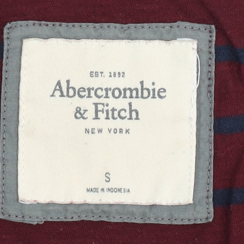 Abercrombie Women’s Multicoloured Striped T-Shirt S