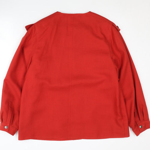 Windsmoor Women's Red Blazer Size 18