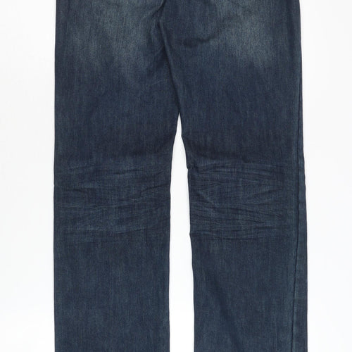 s.Oliver Men's Blue Regular Fit Straight Jeans 34