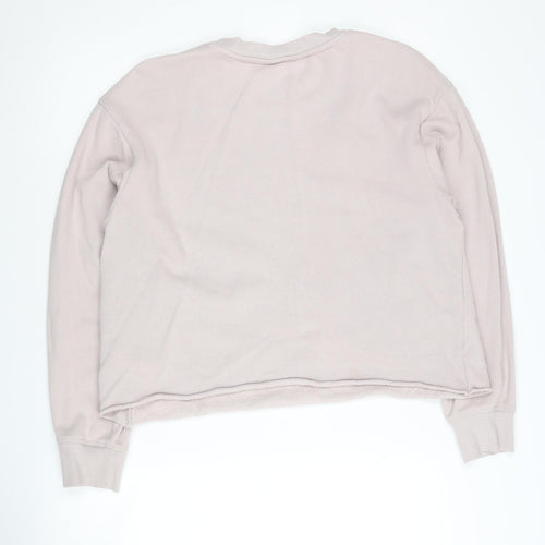 DKNY Women's Pink Pullover Sweatshirt S