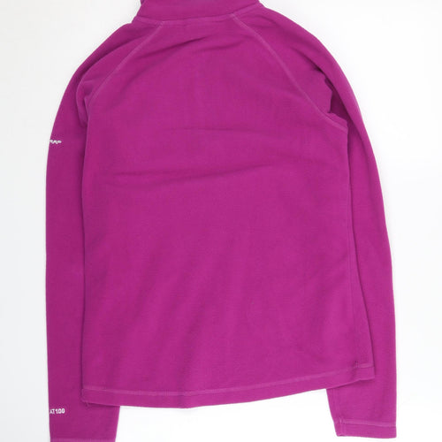 Trespass Women's Pink Fleece Sweatshirt, Size 10