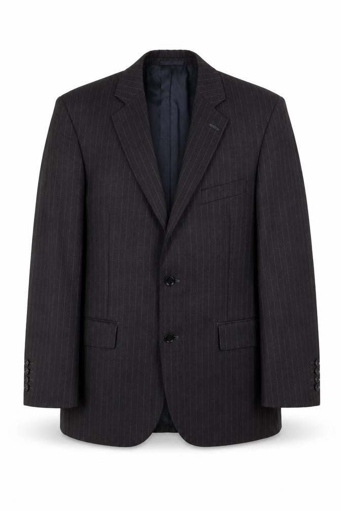Austin Reed Men's Grey Striped Blazer 40R