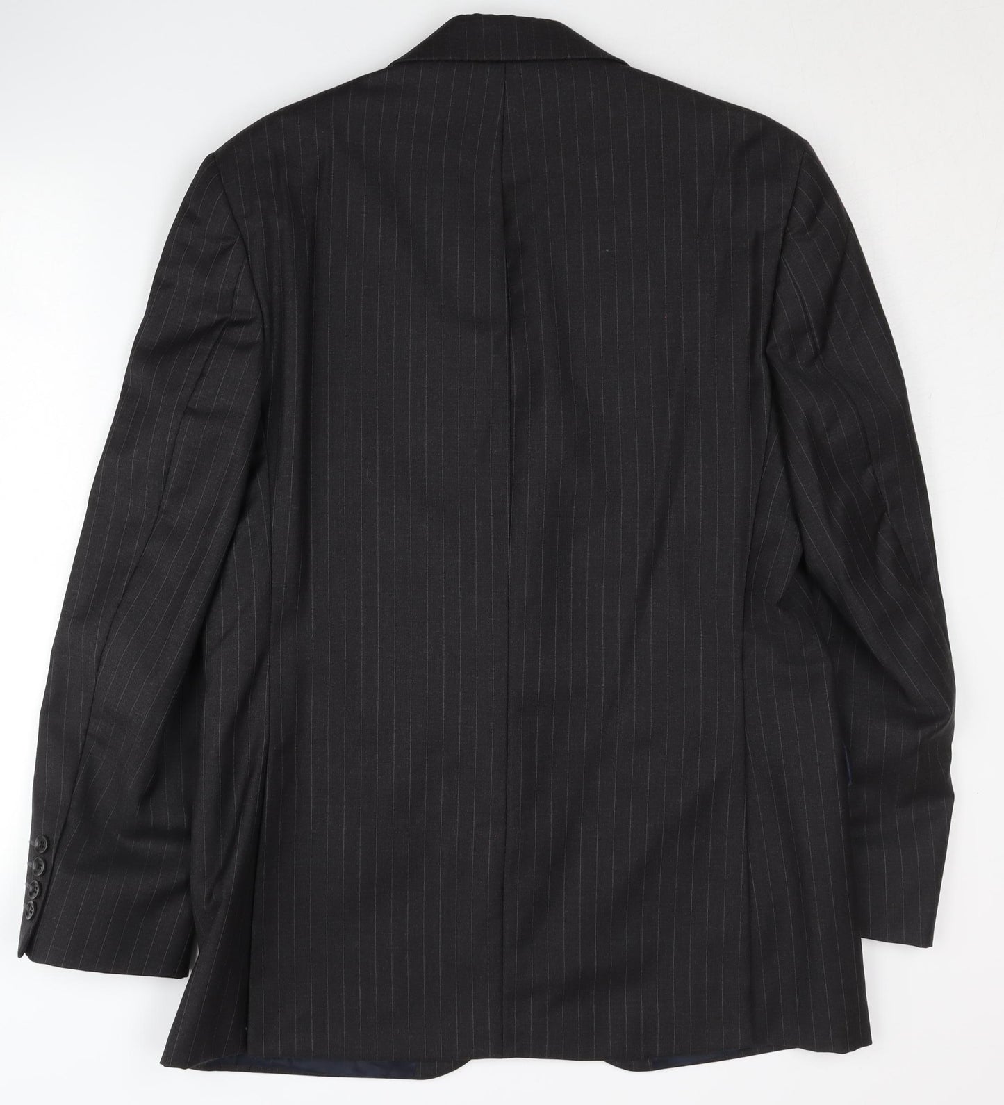 Austin Reed Men's Grey Striped Blazer 40R