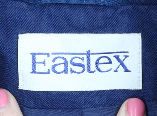 Eastex Women's Blue Blazer, Size 12, Classic Fit