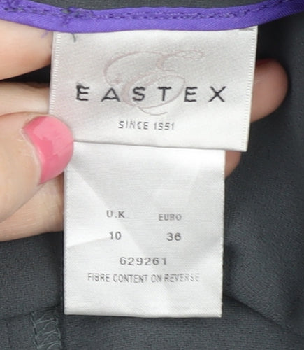 Eastex Women's Grey Trousers, UK 10, Straight Leg