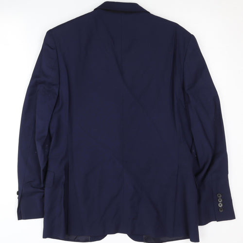 Austin Reed Men's Blue 38S Wool Blazer Formal