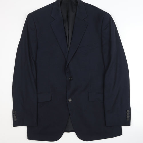 Dehavilland Men's Blue Suit Jacket Size 40L
