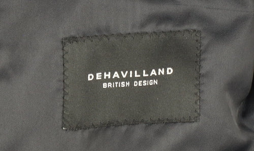 Dehavilland Men's Blue Suit Jacket Size 40L
