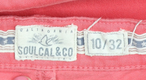 SoulCal & Co Women's Pink Straight Jeans Size 10