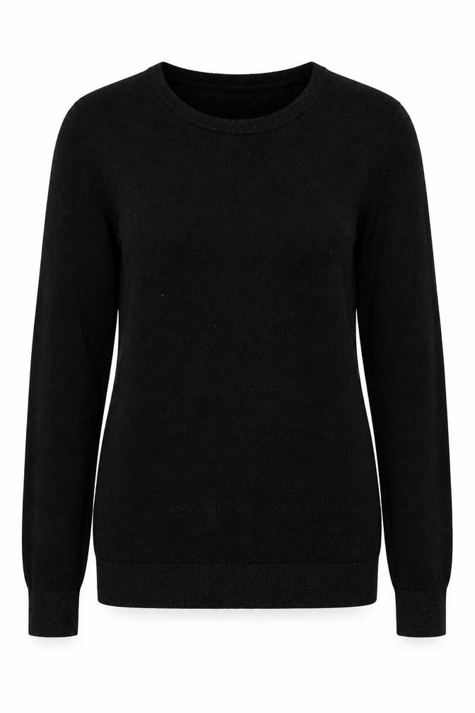 Front view of Whistles Black Women's jumper, size 6