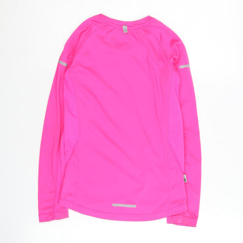 Karrimor Girls Pink Long Sleeve Running T-Shirt 11-12 Years
