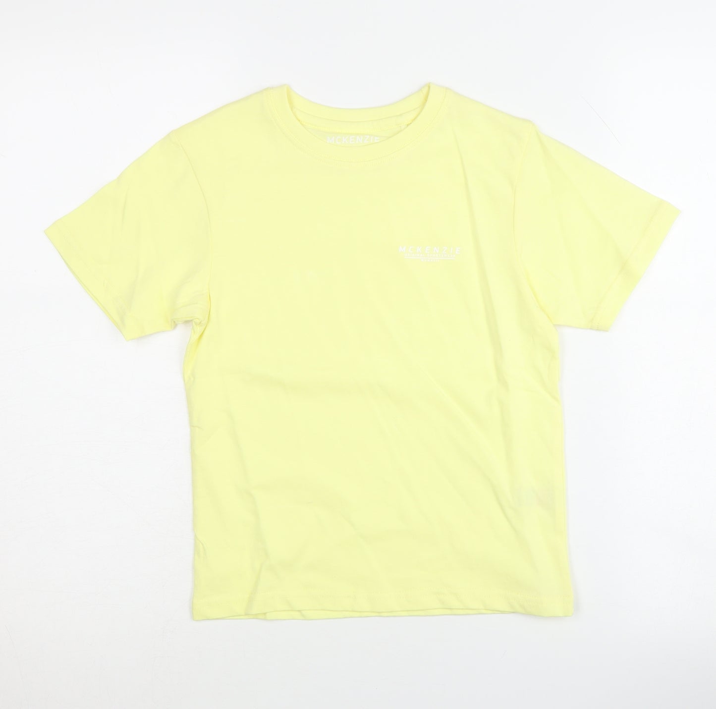 McKenzie Yellow Boys' T-Shirt, 8-10 Years, Casual Short Sleeve