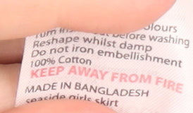 Mountain Warehouse Girls Blue Parrot Skater Skirt 5-6 Years