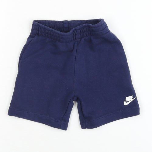 Nike Unisex Baby Blue Shorts 24 Months Sports Casual