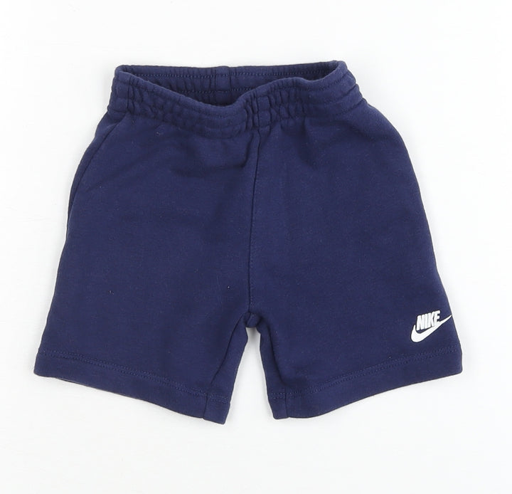 Nike Unisex Baby Blue Shorts 24 Months Sports Casual