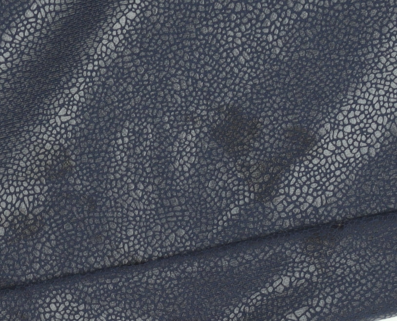 Kim & Co Women's Blue Straight Trousers M