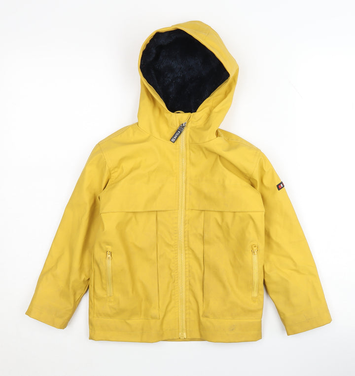 Batela Boys Yellow Hooded Jacket 4 Years