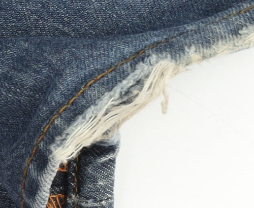 Next Men's Blue Straight Jeans, Size 38, Classic Style